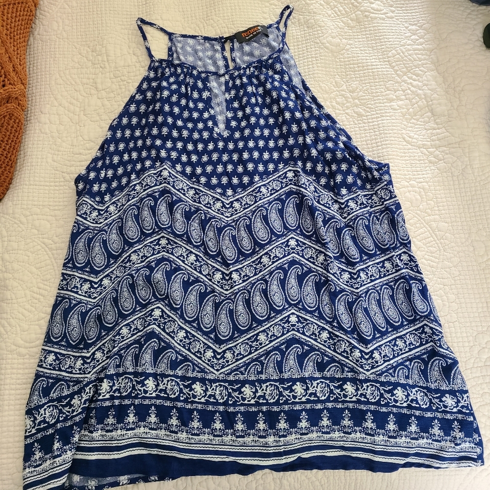 ReneeC blue top